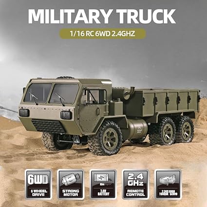 rc us military truck