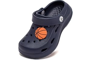 WOUEOI Boys Girls Garden Shoes Toddler Cartoon Slides Sandals Kids Clogs