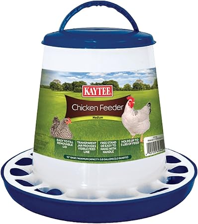Amazon Com Kaytee Chicken Feeder Medium 8gal Garden Outdoor