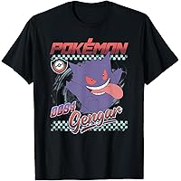 Amazon.com: Pokémon Gengar Ghost Type 0094 Spooky Poster T-Shirt