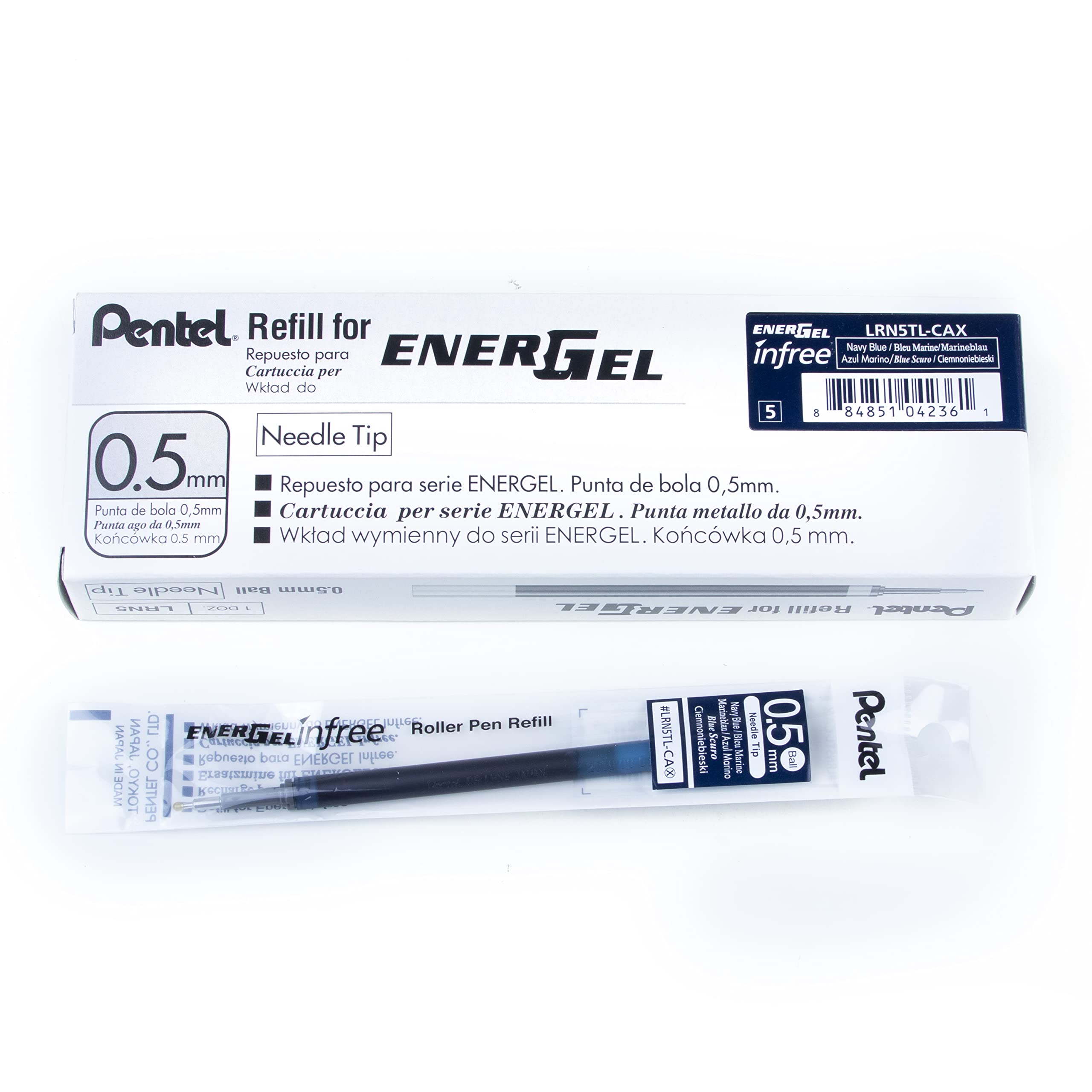 Pentel Energel Pure LRN5TL Energel navy blue