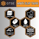 GTSE 100mm x 5m Black Anti Slip Tape High Traction Non Skid Tape view 7