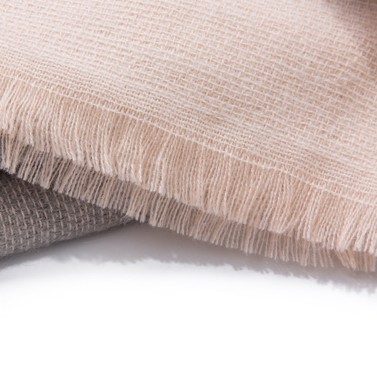 Womens Big Square Scarf Multi-Color Plaid Blanket Shawl Long Tartan Shawl (Pink)