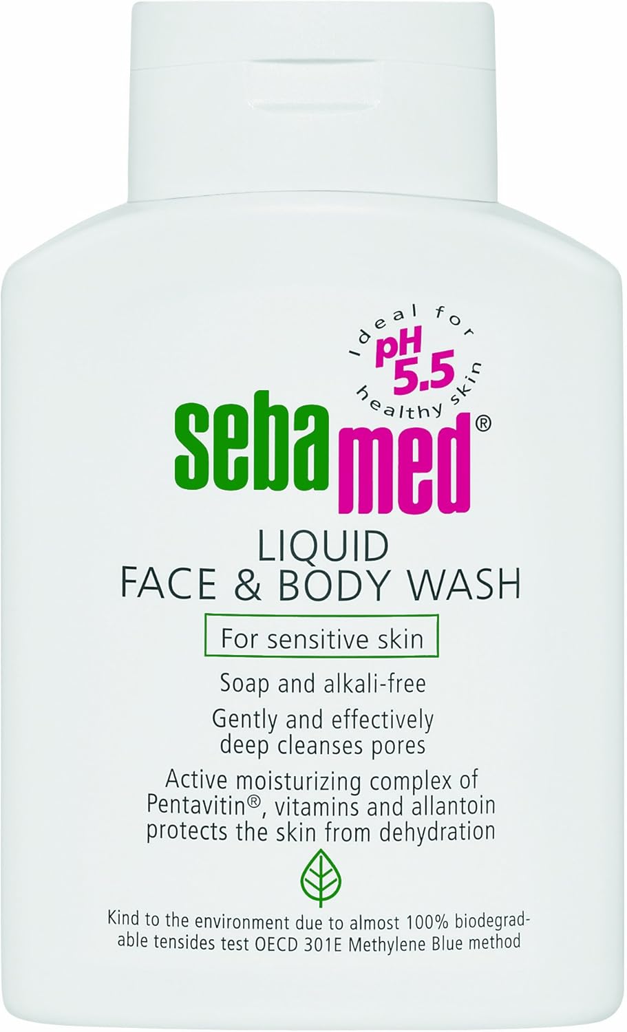Sebamed Liquid Face & Body Wash 200ml (Pack of 2), Green, 200 ml (Pack of 2)