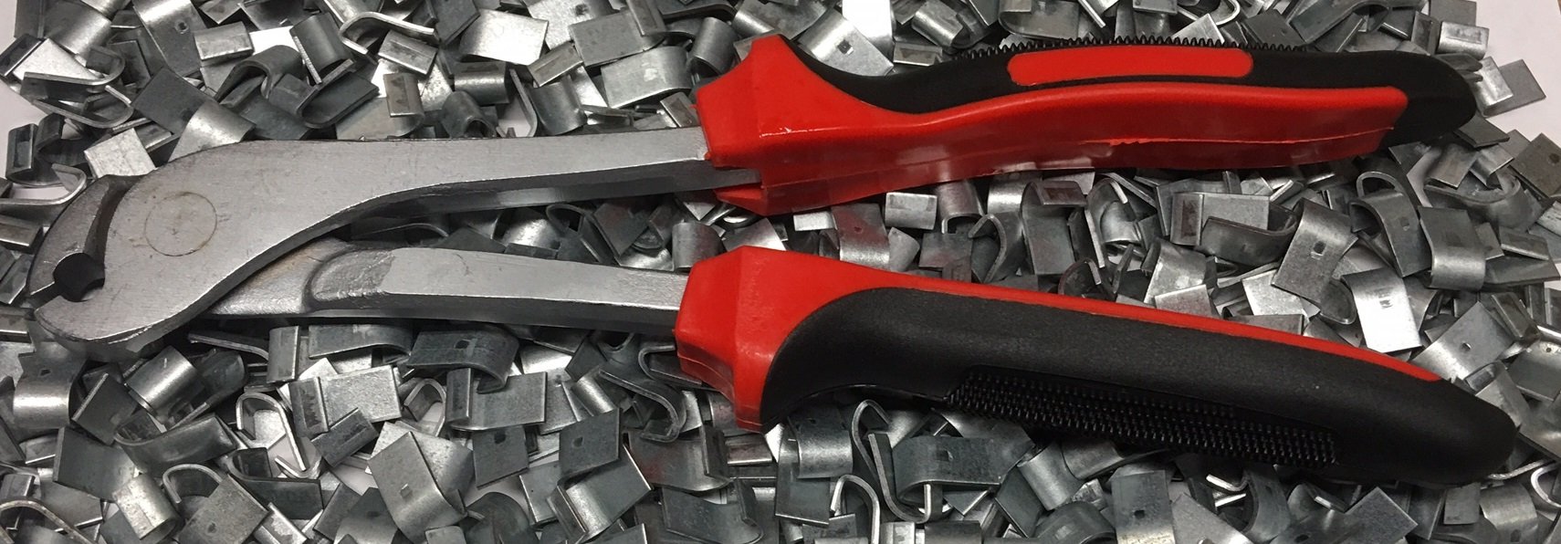 JClip Pliers + 2 LBS of JClips, Red Handle jPliers