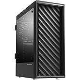 Zalman T7 Compact Mid-Tower PC Computer Case - 2 x 120mm Fans Preinstalled - Patterned Mesh Front Panel - Tinted Acrylic Side