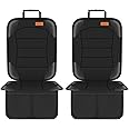 Car Seat Protector for Child Car Seat, Siivton Carseat Seat Protectors for Leather and Fabric Seats, with Mesh Pockets, Non-S