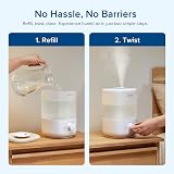 Levoit Humidifier for Bedroom Ultra-Quiet 23dB Top Fill 2.5L Auto Shut-Off view 2