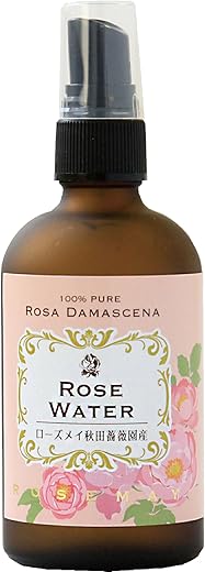 ローズメイ 秋田薔薇園 純粋ローズウォーター 100ml