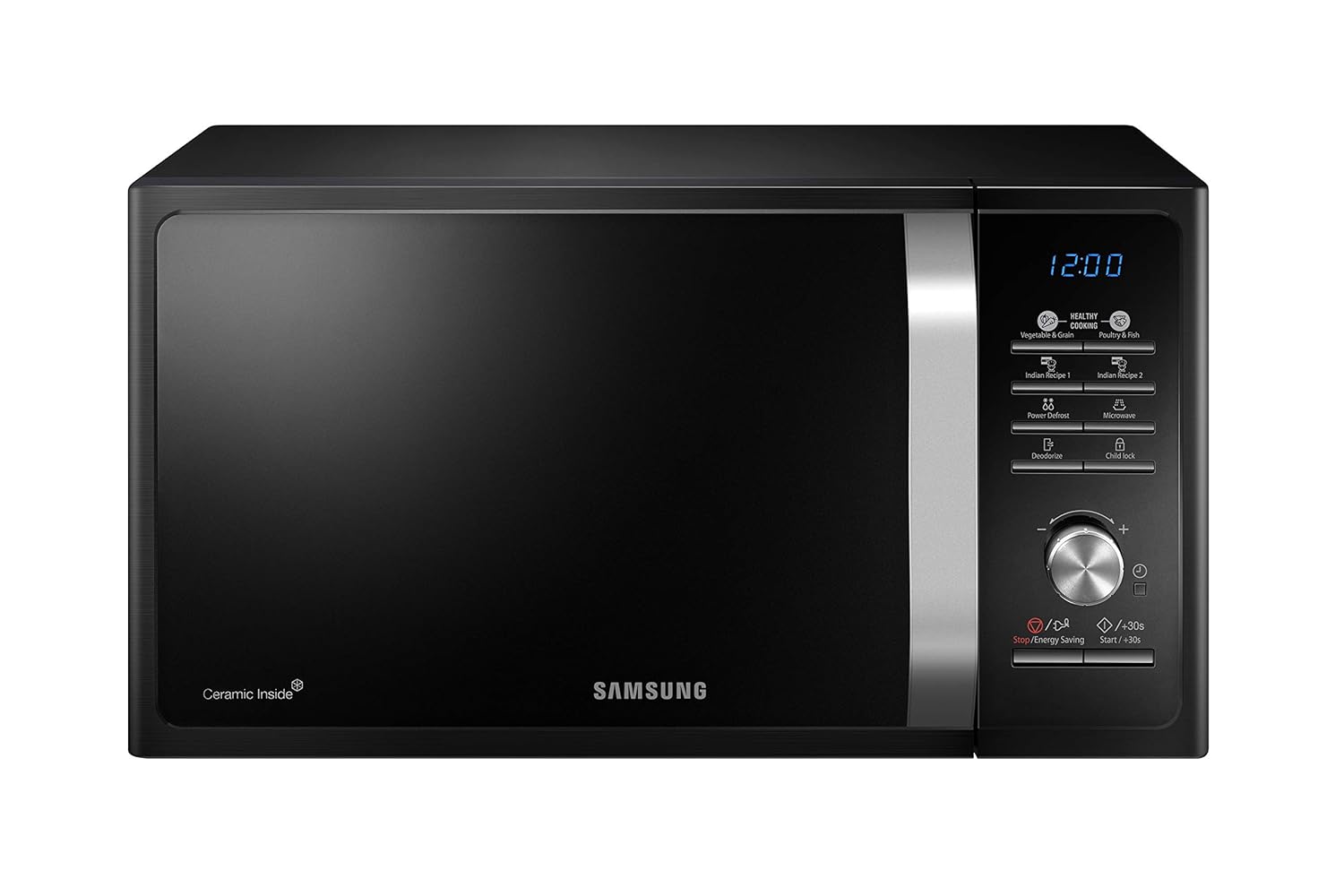 Samsung 23 L Solo Microwave Oven (MS23F301TAK/TL, Black)