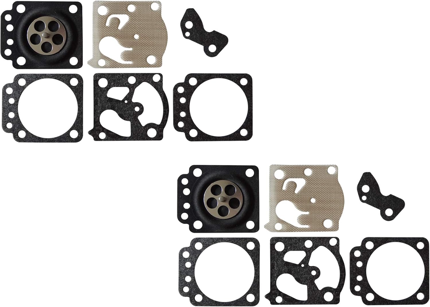 C·T·S Carburetor Gasket and Diaphragm Kit Replaces Walbro D23-WAT for Walbro WA-225 WA-228 (Pack of 2)