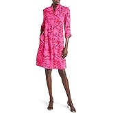 NIC+ZOE Women's Clashy Petals Ruffled Up Dress