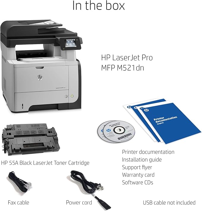 hp laserjet pro mfp m521dn specs