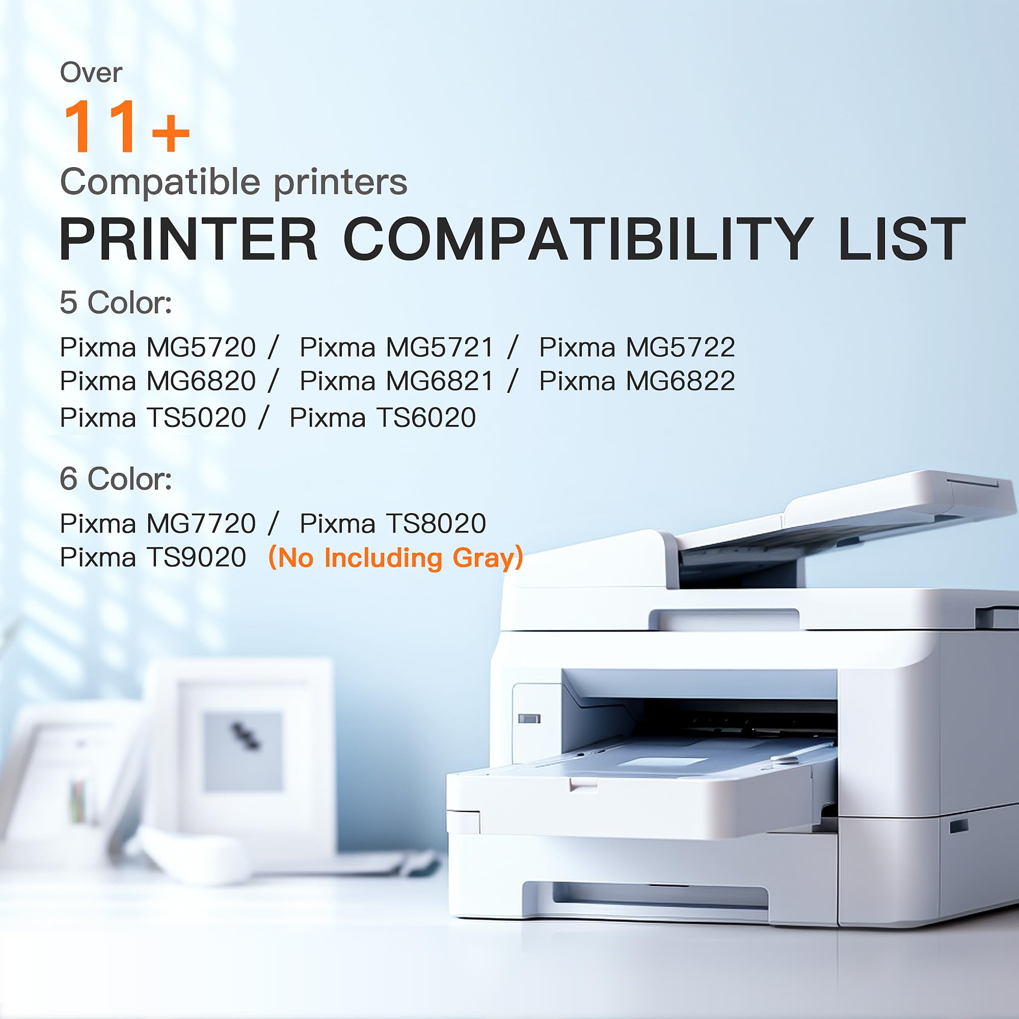 E-Z Ink PGI-270XL CLI-271XL Printer Ink Compatible for Canon 270 271 XL Ink Cartridges to use with Pixma MG5720 MG5721 MG5722 MG6820 MG6821 MG6822 TS5020 TS6020 MG7720 TS8020 TS9020, (5 Color-15 Pack)