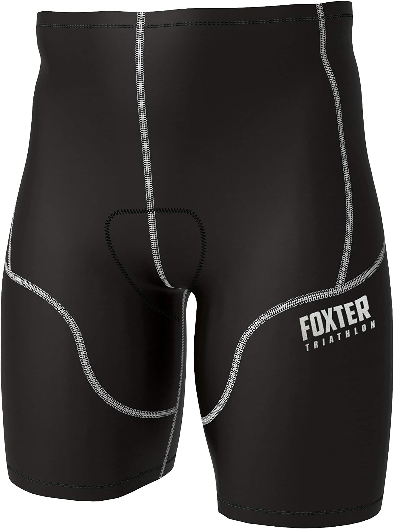 Foxter Men's Triathlon Shorts Cycling Tri Shorts Swim Bike Run
