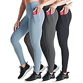 NELEUS Women's Yoga Pant Tummy Control High Waist Running Leggings with Pocket