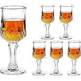Sdatook 1.75oz Shot Glasses Set of 6/Cordial Glasses/Sherry Glasses/Super Cute Shot Glasses