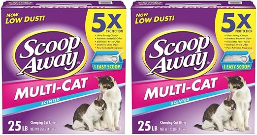 scoop away multi cat litter