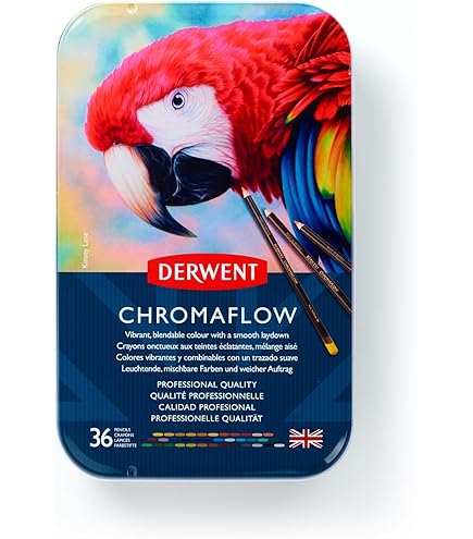 DERWENT 色鉛筆 Artists36 Derwent Coloursoft木顏色筆36色