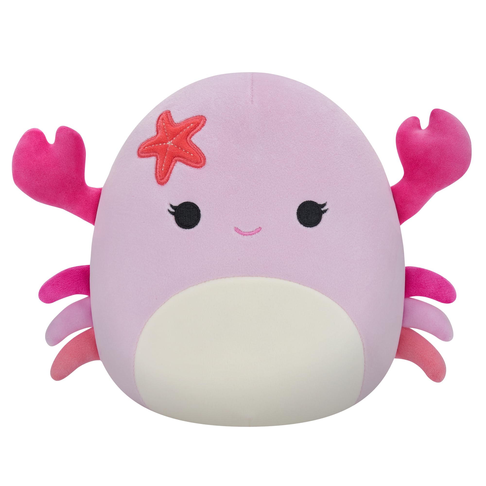 Squishmallows Original 7.5-Inch Cailey the Pink Crab Small-Sized Ultrasoft — image 1
