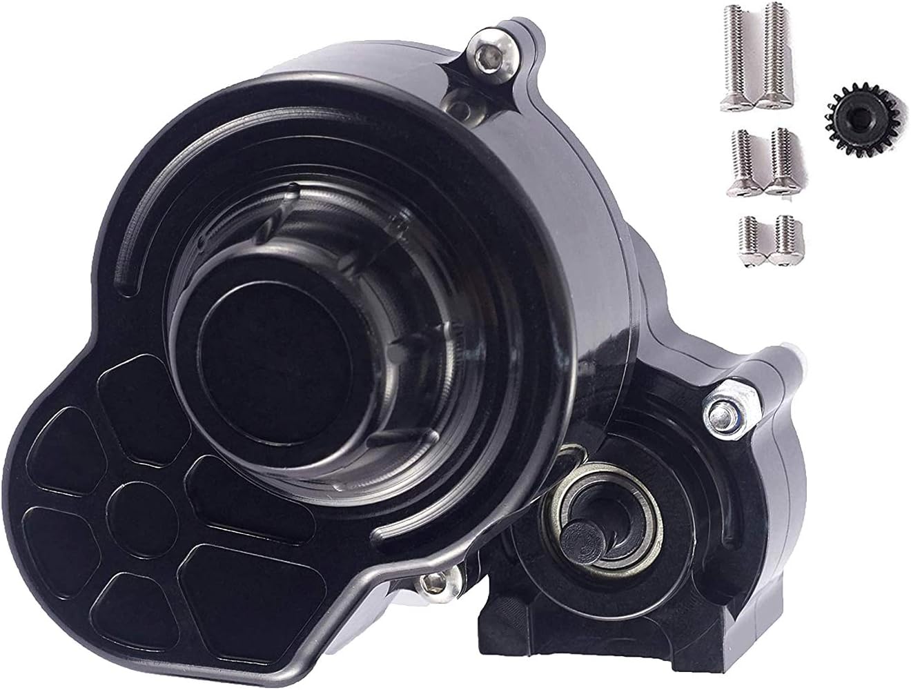 RZXYL 1/10 RC Car Transmission Case Gearbox with Gear Full