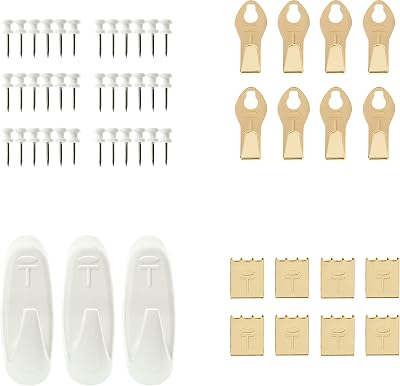 Takker Refil Kit Set 36 Refils 8 Hooks 8 Picture Hooks 3 Hooks