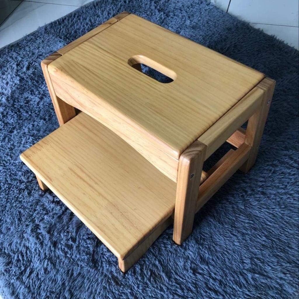 Farbe Schwarz1 Niedriger Hocker Massivholz Tritthocker Erwachsenen Schuhbank Aufsteigender Hocker Klettern Hoher Pier Hocker Aus Holz Kinderbank 44x37x41cm Baubedarf Klappstufen