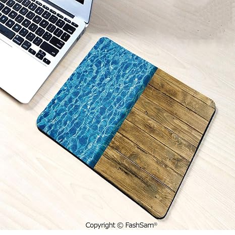 Amazon Com Non Slip Rubber Mouse Pads Summer House Seem Swimming