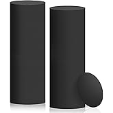 Disposable Paper Bar Coasters 400 Pcs Black 4 Inch Coasters for Drinks ,Absorbent & Non Slip for Bars, Restaurants, Family Gathering DIY Crafts Arts Wedding Use (Black)