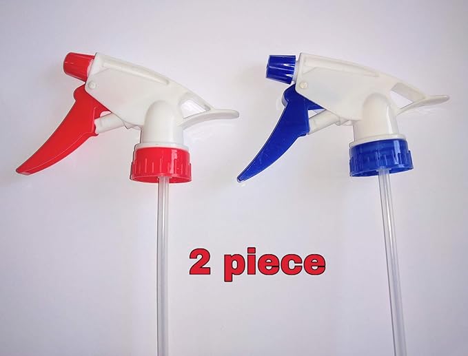 Plastic Water Spray Nozzle Trigger for Bottle, 10 cm Set of-2 Pieces | Spray Gun | Sprayer | Spray