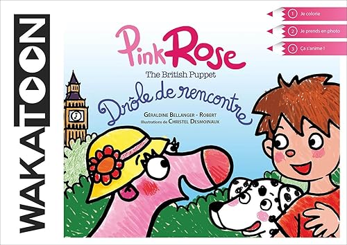 Download Pink Rose - Drôle de rencontre - Coloriage animé PDF