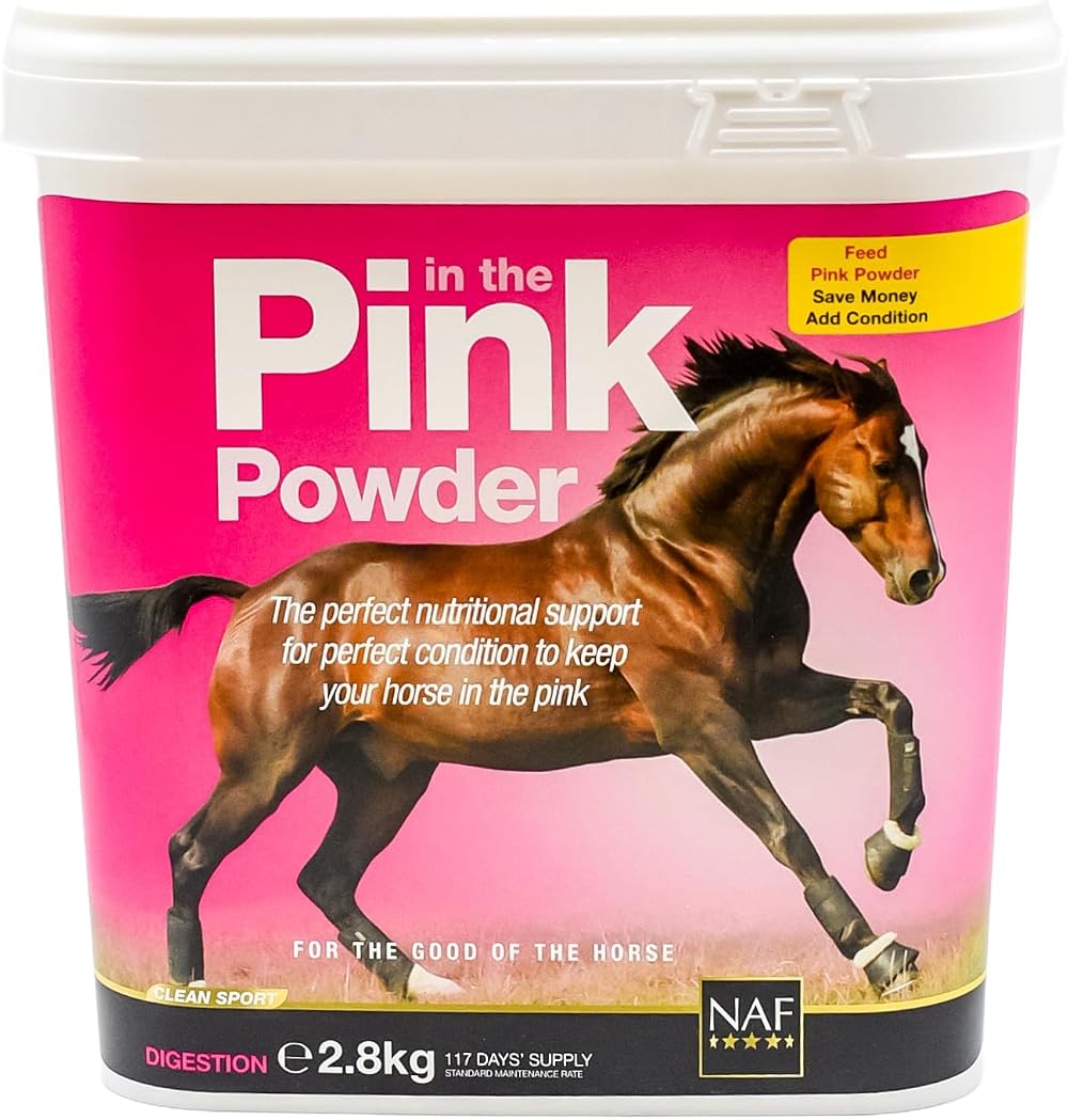 NAF Pink Powder 2.8kg – Advanced Horse Digestive Support with Live Yeast