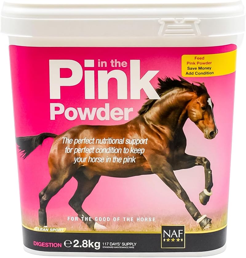 NAF Pink Powder 2.8kg – Advanced Horse Digestive Support with Live Yeast
