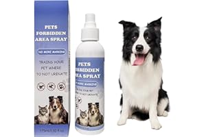 Moodyin Dog Repellent Spray | Pet Training Spray for Dogs | Pet Deterrent Spraying for Furniture | Stops Chewing, Peeing & Marking | Safe & Effective Behavior Corrector | 5.92 fl oz