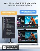 Yodoit 15.6 inch Portable Monitor FHD 1920x1080 IPS USB-C HDMI With Speakers view 6