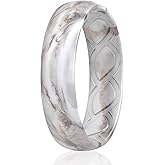 Saco Band Silicone Ring for Women - 6mm Width 1.8mm Thick