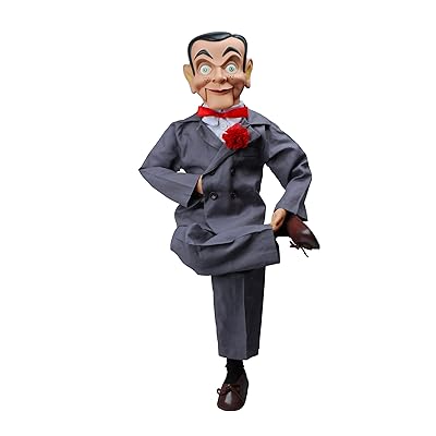 Slappy Dummy, Ventriloquist Doll &ldquo;Star of Goosebumps&rdquo;, Famous Ventriloquist Dummy. Has glow in the dark eyes. BONUS E-Book 'How to Be a Ventriloquist