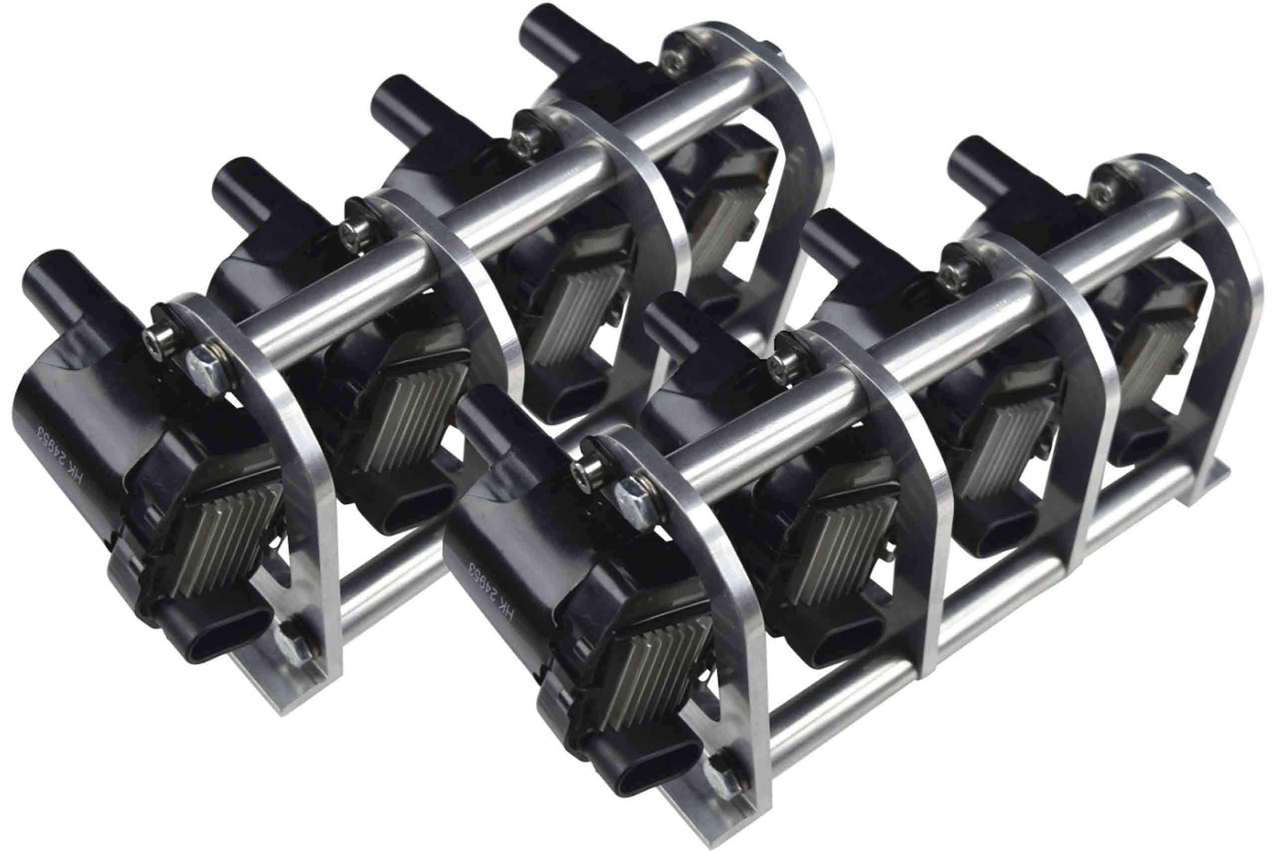 ICT Billet LS Remote Mount Coil Relocation Brackets D585 LSX Swap Heat