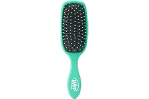Wet Brush Shine Enhancer, Aqua, Natural Boar Bristles with Ultra-Soft IntelliFlex Technology, Leaves Hair Shiny and Smooth, Detangling Brush for All Hair Types, For Women, Men, Wet & Dry Styling