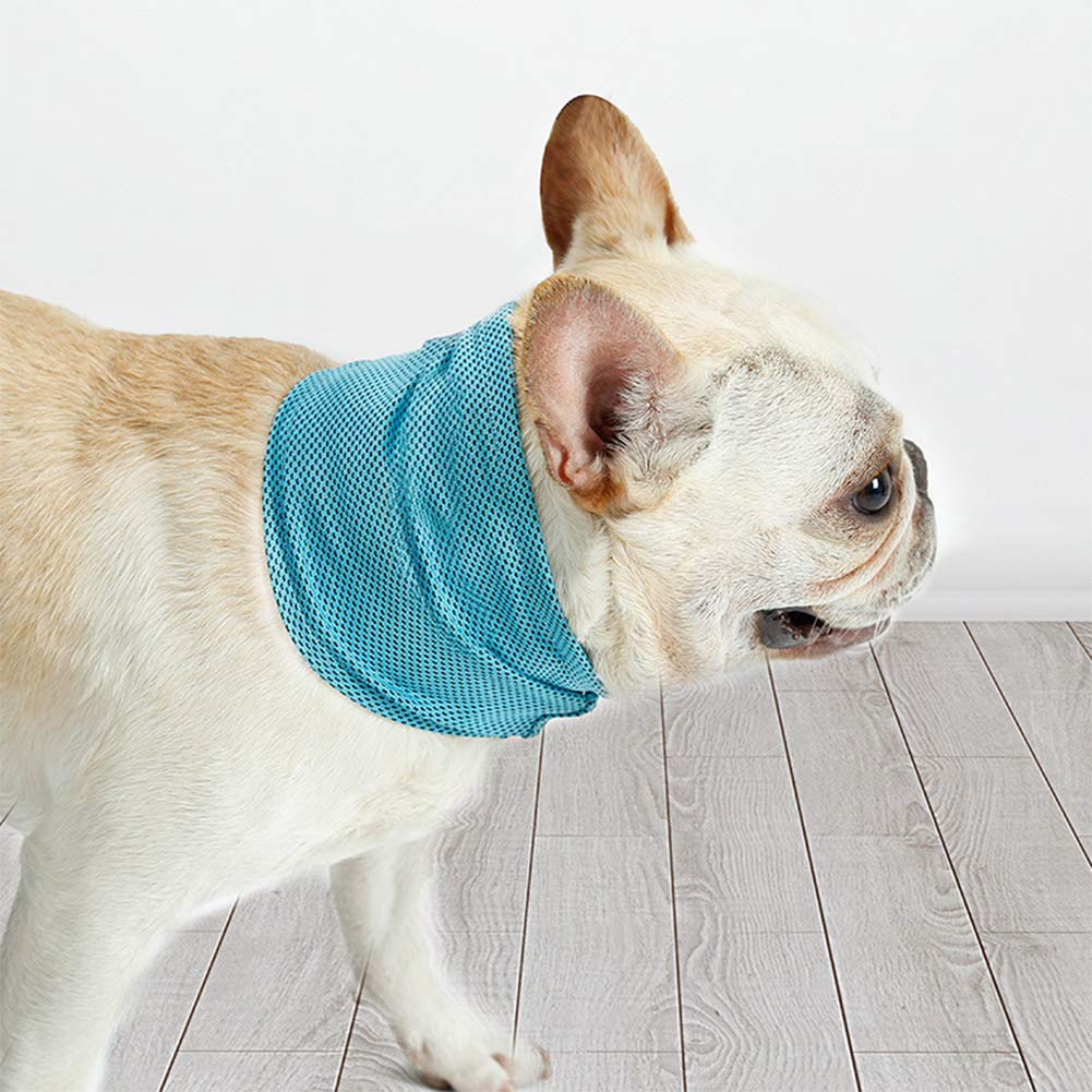 ETOPARS Dog Instant Cooling Scarf, Summer Pet Bandana, Cats Dog Instant Cooling Bandana, Cooling Neck Wrap for Dogs Cats