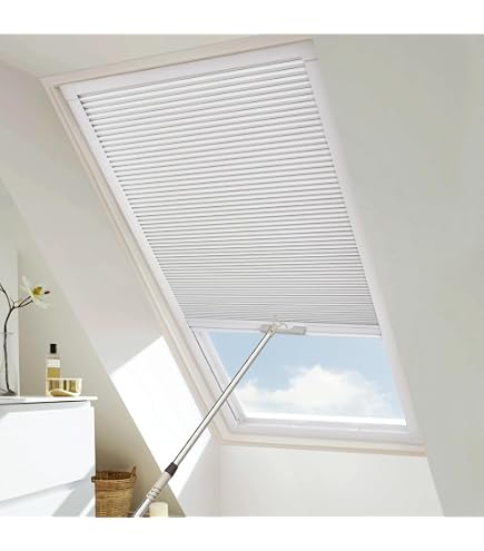 Amazon.com: BERISSA Blackout Skylight Shade for Windows,Cordless
