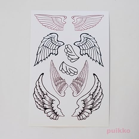 Amazon 天使の羽 タトゥーシール コスプレ 仮装 通販