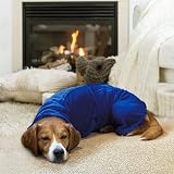 Geyecete Dog Drying Bag Microfibre Towel Drying Coat Blue XXXL view 2