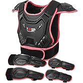 Kids Armor Vest Suit for Dirt Bike, Back Chest Protector for Motocross ATV ,Youth Extreme Sports Protective Gear