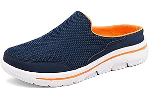 C CELANDA Slip On Mules & Clogs for Womens Mens Light Open Back Shoes Comfort Walking Shoes Breathable Slippers Closed Toe Slides