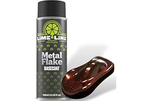 LiME LiNE Metal Flake Basecoat Automotive Grade Sparkle Spray Paint (Brandywine)