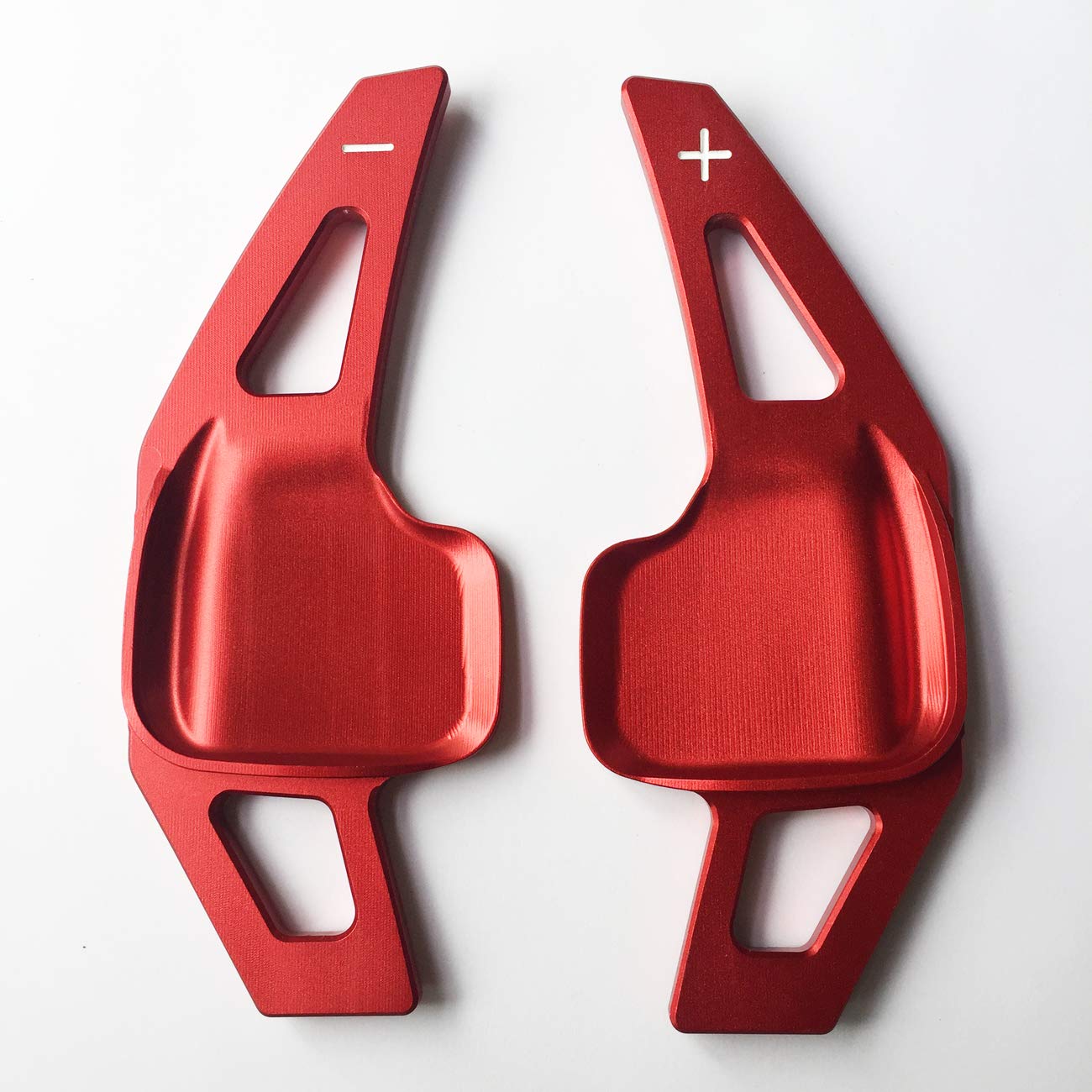 YAYALIU Steering paddle shifter extensions for BMW 2 3 4 X1 X2 X3 X4 X5 X6 series F chassis (Red)