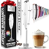 Zulay Kitchen Powerful Double Whisk Milk Frother