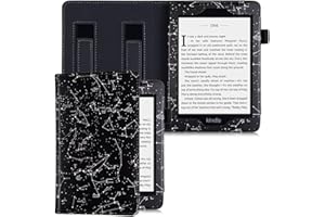 BOZHUORUI Case for 6" Kindle Paperwhite (10th Gen 2018 and Paperwhite 5th/6th/7th Generation Prior to 2018) - PU Leather Prot
