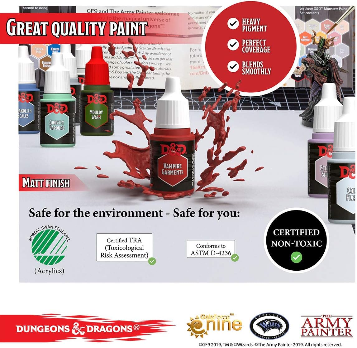 The Army Painter D&D: Undead Paint Set - Nolzur's Marvelous Pigments Miniature Painting Kit with Acererak Miniature - Image 5
